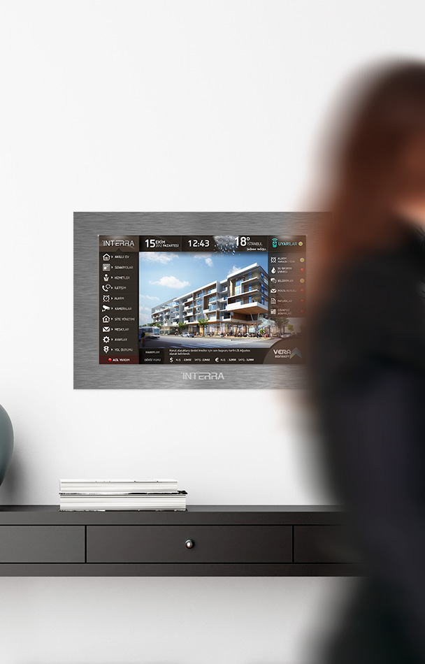 Interra Smart Living interface design by Akif Bircan